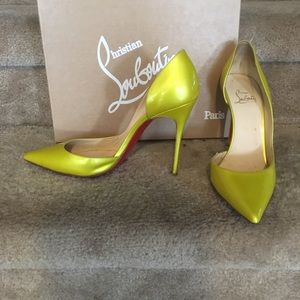 Authentic Christian Louboutin red bottoms